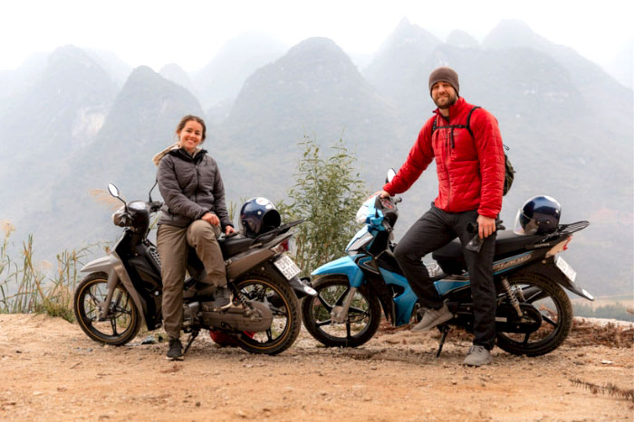 Get from Hanoi to Ha Giang by motorbike